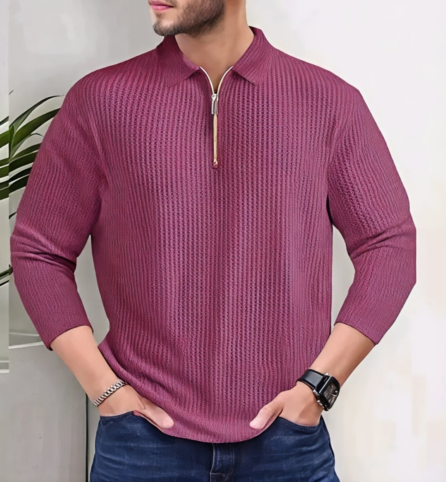 Men's Polo Light pink