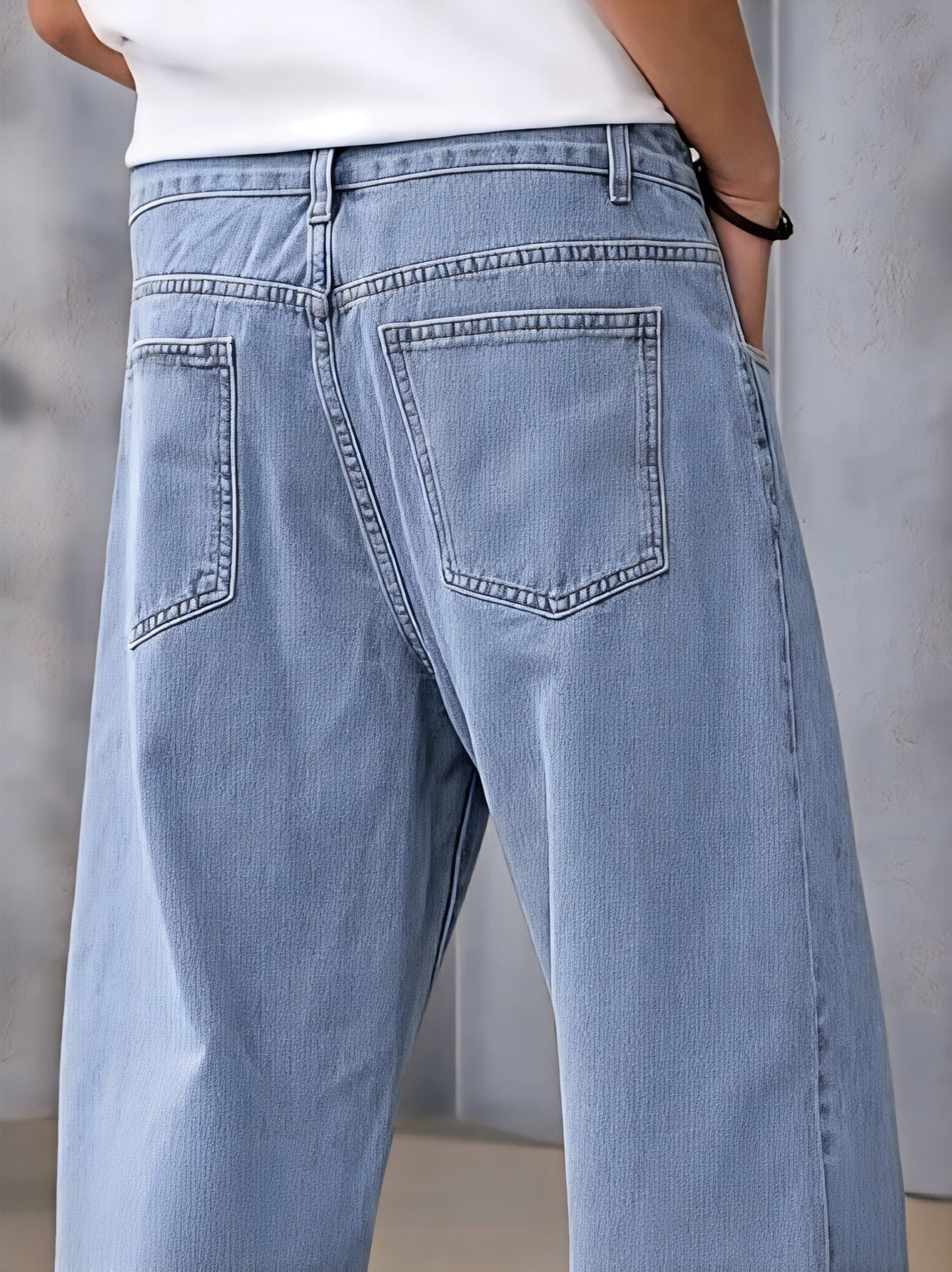 Men's straight leg Denim Jeans